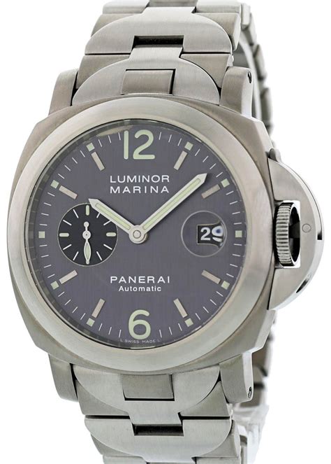 panerai pam 91 review|A Look At The Titanium Panerai Luminor Marina.